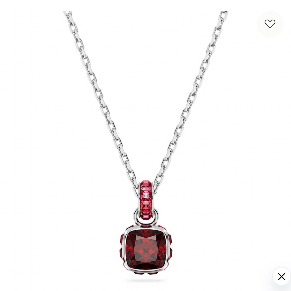Swarovski January birthstone Crystal Necklace - Picture 3 of 3